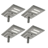 LED Solar Street Lights 80W 18,000LM with Motion Activated Sensor, Military LifePO4 Battery